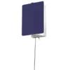 Lampa Ścienna Applique A Volet Pivotant E14 Niebieska Nemo