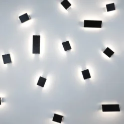 Lampa Ścienna Applique A Volet Pivotant E14 Niebieska Nemo
