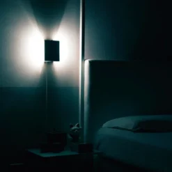Lampa Ścienna Applique A Volet Pivotant E14 Czarna Nemo
