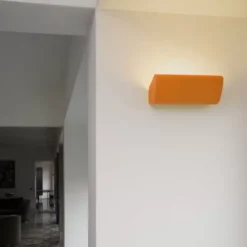 Lampa Ścienna Applique Radieuse Pomarańczowa Nemo