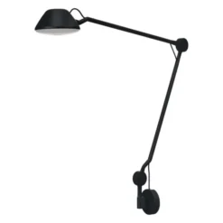 Lampa Ścienna Aq01 Czarna Fritz Hansen