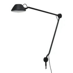 Lampa Ścienna Aq01 Czarna Fritz Hansen
