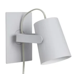 Lampa Ścienna Ardent Jasnoszara Hubsch