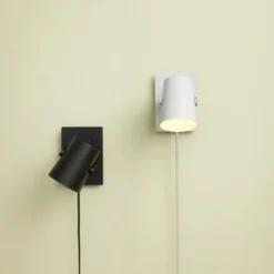 Lampa Ścienna Ardent Jasnoszara Hubsch