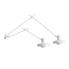 Lampa Ścienna Arigato Double Long-Short Biała Grupa Products