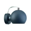 Lampa Ścienna Ball Magnet Ciemnoszara Matowa Frandsen