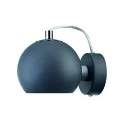 Lampa Ścienna Ball Magnet Ciemnoszara Matowa Frandsen
