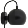 Lampa Ścienna Ball Magnet Czarna Matowa Frandsen