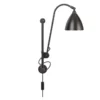 Lampa Ścienna Bestlite Bl5 Czarny Mosiądz Gubi