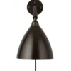 Lampa Ścienna Bestlite Bl7 Czarny Mosiądz Gubi