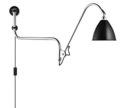 Lampa Ścienna Bestlite Bl10 Czarna Gubi