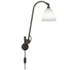 Lampa Ścienna Bestlite Bl6 Czarny Mosiądz Porcelana Gubi