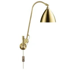 Lampa Ścienna Bestlite Bl6 Mosiężna Gubi