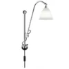 Lampa Ścienna Bestlite Bl5 Stal Chromowana Porcelana Gubi