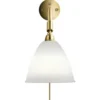 Lampa Ścienna Bestlite Bl7 Stal Mosiężna Porcelana Gubi