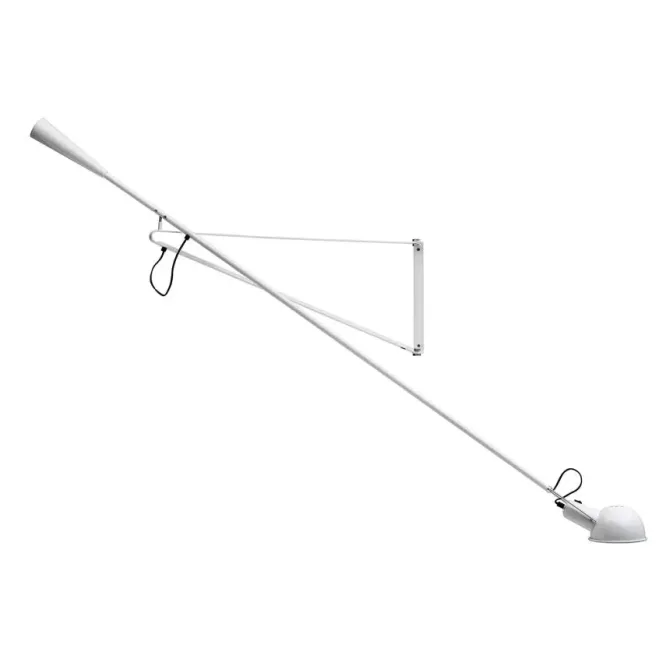 Lampa Ścienna 265 Biała Flos