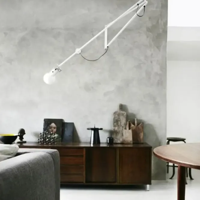 Lampa Ścienna 265 Biała Flos