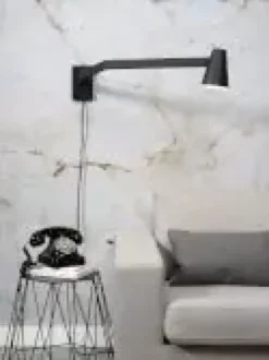 Lampa Ścienna Biarritz Long Czarna It S About Romi