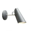 Lampa Ścienna Birdy Short Szaro-Stalowa Northern