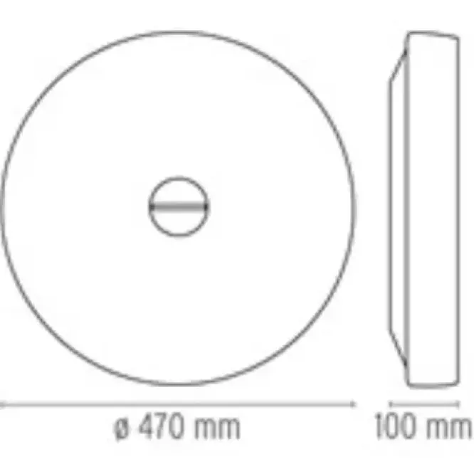 Lampa Ścienna Button Hl Flos