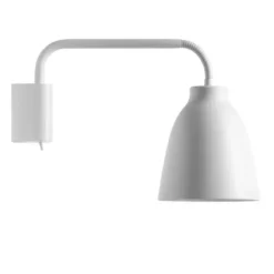 Lampa Ścienna Caravaggio Read Biała Fritz Hansen