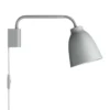 Lampa Ścienna Caravaggio Read Szara Fritz Hansen