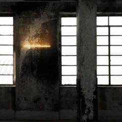 Lampa Ścienna Coordinates 1 Aluminium W Kolorze Szampańskim Flos