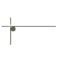 Lampa Ścienna Coordinates 2 Aluminium W Kolorze Srebrnym Flos
