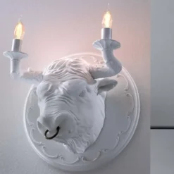 Lampa Ścienna Corrado Biała Karman