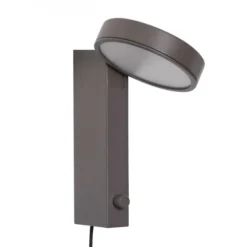 Lampa Ścienna Crea Brązowa Hubsch