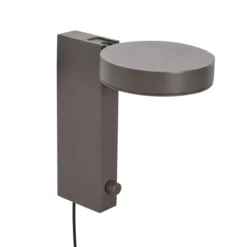 Lampa Ścienna Crea Brązowa Hubsch