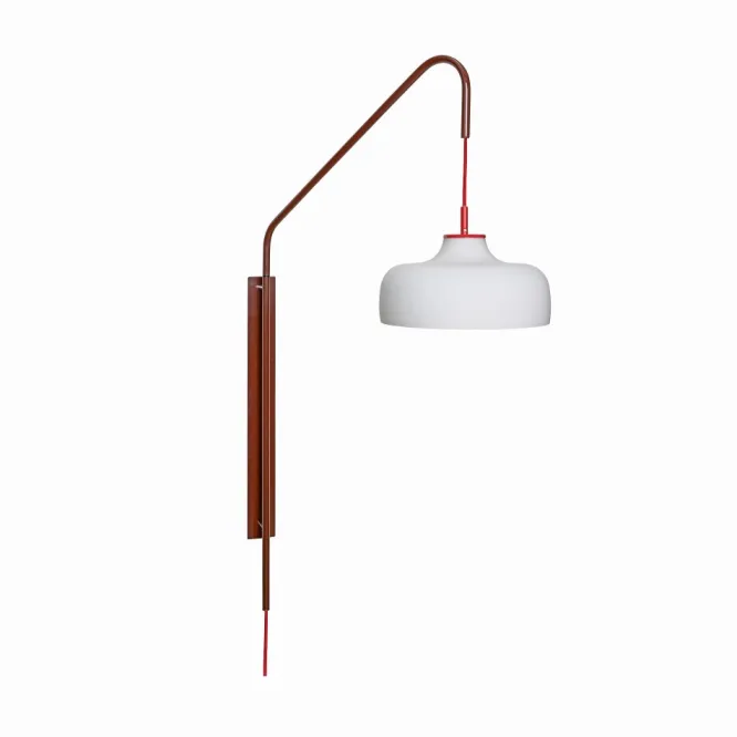 Lampa Ścienna Current Czerwona Hubsch