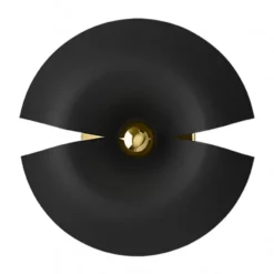 Lampa Ścienna Cycnus 30 Cm Czarna Aytm