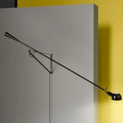 Lampa Ścienna 265 Czarna Flos