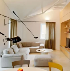 Lampa Ścienna 265 Czarna Flos