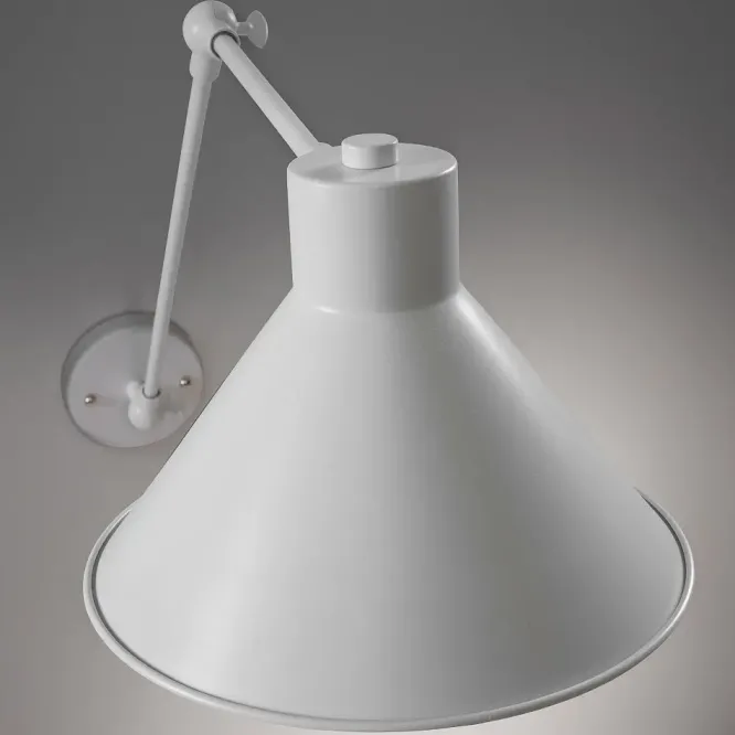 Lampa Ścienna Dione Biała Kave Home
