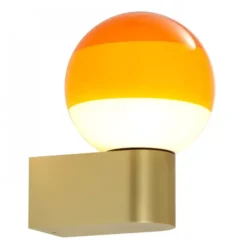 Lampa Ścienna Dipping Light Amber Marset