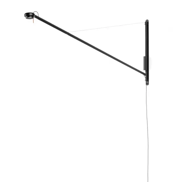 Lampa Ścienna Fifty-Fifty Czarna Hay