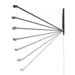 Lampa Ścienna Fifty-Fifty Czarna Hay