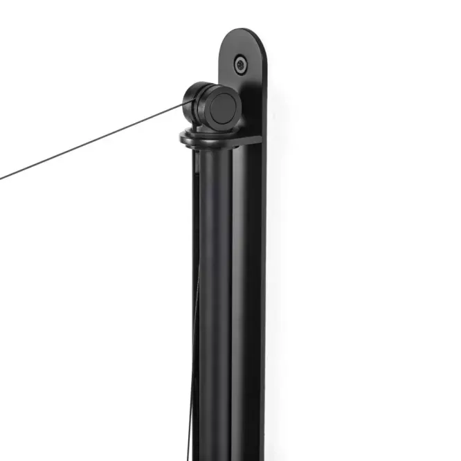 Lampa Ścienna Fifty-Fifty Czarna Hay