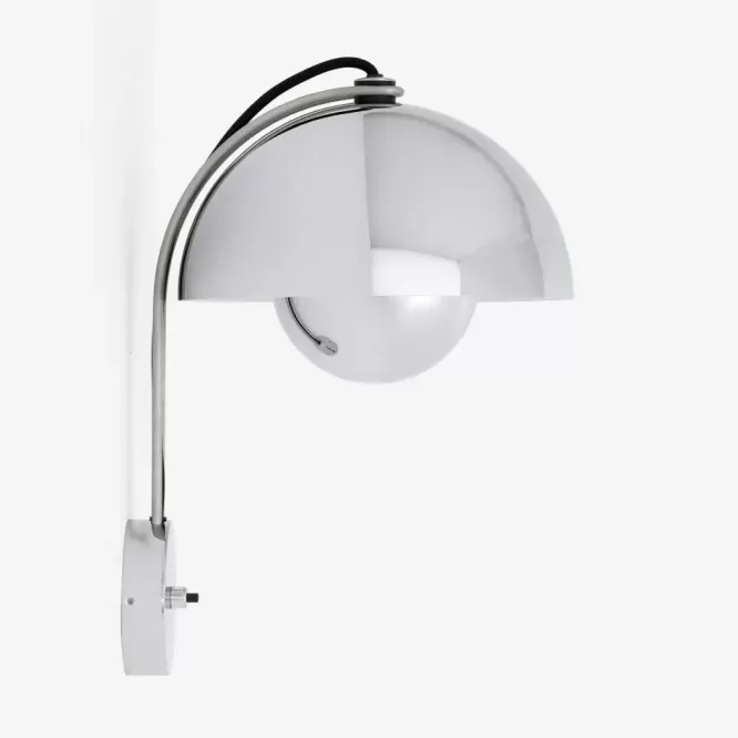 Lampa Ścienna Flowerpot Vp8 Chrome Andtradition