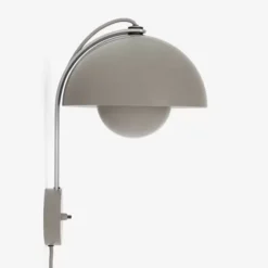 Lampa Ścienna Flowerpot Vp8 Grey Beige Andtradition