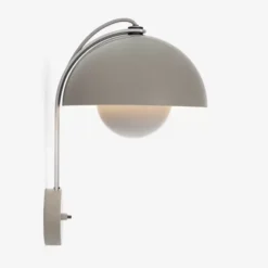 Lampa Ścienna Flowerpot Vp8 Grey Beige Andtradition