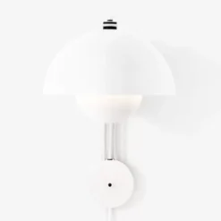 Lampa Ścienna Flowerpot Vp8 Matt White Andtradition