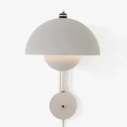 Lampa Ścienna Flowerpot Vp8 Matt Light Grey Andtradition