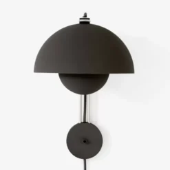 Lampa Ścienna Flowerpot Vp8 Matt Black Andtradition