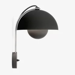 Lampa Ścienna Flowerpot Vp8 Matt Black Andtradition
