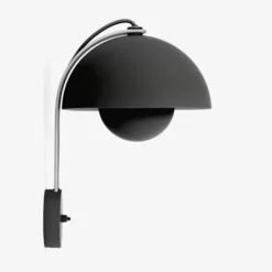 Lampa Ścienna Flowerpot Vp8 Matt Black Andtradition
