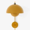 Lampa Ścienna Flowerpot Vp8 Mustard Andtradition