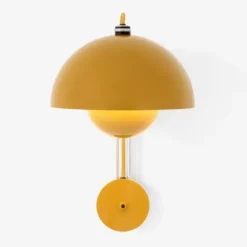 Lampa Ścienna Flowerpot Vp8 Mustard Andtradition